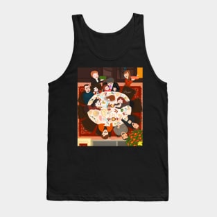 Family Christmas Dinner Tank Top